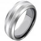COI Tungsten Carbide Dome Wedding Band Ring - TG4600AA