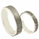 COI Tungsten Carbide Custom FingerPrint Ring - TG833AA