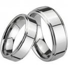 COI Tungsten Carbide Couple Wedding Band Ring - TG1676