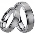 COI Tungsten Carbide Couple Wedding Band Ring - TG197