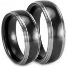 COI Tungsten Carbide Couple Wedding Band Ring - TG2901