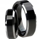 COI Tungsten Carbide Couple Wedding Band Ring - TG876