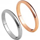 COI Tungsten Carbide Dome Wedding Band Ring - TG2209