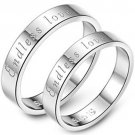 COI Tungsten Carbide Endless Love Wedding Band Ring-TG1903