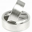 COI Tungsten Carbide Pipe Cut Wedding Band Ring - TG3431
