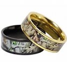 COI Tungsten Carbide Camo Wedding Band Ring - TG3569