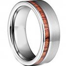COI Tungsten Carbide Wedding Band Ring With Wood - TG3498A