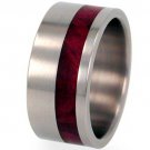 COI Tungsten Carbide Wedding Band Ring With Wood - TG2597