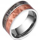 COI Tungsten Carbide Deer Anter and Japan Paper Ring-TG3801