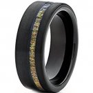 COI Black Tungsten Carbide Deer Antler Ring - TG4733A
