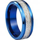 COI Tungsten Carbide Meteorite Wedding Band Ring - TG2807AA