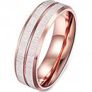 COI Tungsten Carbide Meteorite Wedding Band Ring - TG385AA