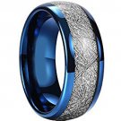 COI Tungsten Carbide Ring With Meteorite - TG3207A