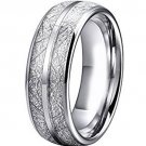 COI Tungsten Carbide Ring With Meteorite - TG4622