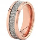 COI Tungsten Carbide Ring With Meteorite - TG4642