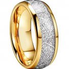 COI Tungsten Carbide Meteorite Wedding Band Ring - TG2593AA