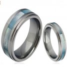COI Tungsten Carbide Ring With Mother of Pearl - TG4307