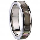 COI Tungsten Carbide Ring With Mother Of Pearl - TG1911