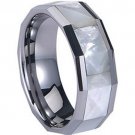 COI Tungsten Carbide Ring With Mother of Pearl - TG813