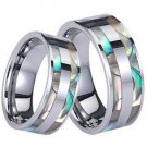 COI Tungsten Carbide Ring With Mother of Pearl - TG845