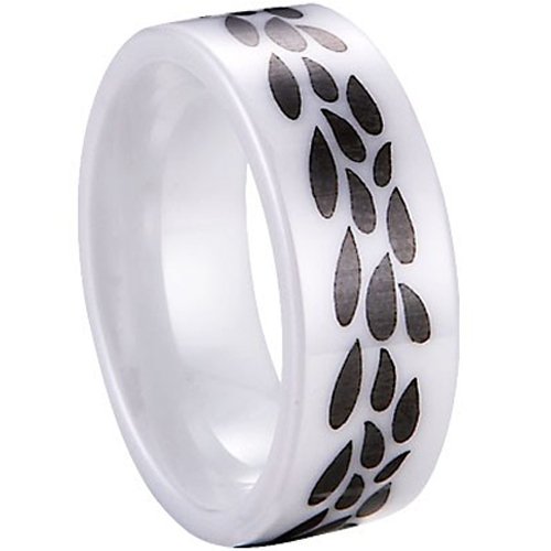COI Ceramic Wedding Band Ring - TG3969