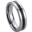 COI Tungsten Carbide Wedding Band Ring With Ceramic - TG139