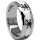 COI Tungsten Carbide Wedding Band Ring With Ceramic - TG2588