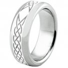 COI Tungsten Carbide Wedding Band Ring With Ceramic - TG3609