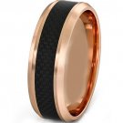COI Tungsten Carbide Ring With Carbon Fiber - TG3786AA
