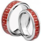 COI Tungsten Carbide Ring With Carbon Fiber - TG1380
