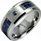 COI Tungsten Carbide Ring With Carbon Fiber - TG3087
