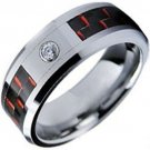 COI Tungsten Carbide Ring With Carbon Fiber - TG3503