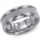 COI Tungsten Carbide Ring With Carbon Fiber - TG3695
