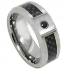 COI Tungsten Carbide Ring With Carbon Fiber - TG3698