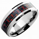 COI Tungsten Carbide Ring With Carbon Fiber - TG3699