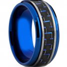 COI Tungsten Carbide Ring With Carbon Fiber - TG4012