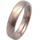 COI Tungsten Carbide Damascus Wedding Band Ring - TG3752BB
