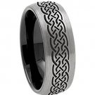 COI Tungsten Carbide Celtic Wedding Band Ring - TG3072AA
