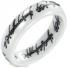 COI Ceramic Lord of The Ring Wedding Band - TG2755