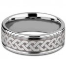 COI Tungsten Carbide Celtic Wedding Band Ring - TG1360