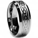 COI Tungsten Carbide Celtic Wedding Band Ring - TG2534