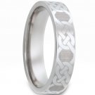COI Tungsten Carbide Celtic Wedding Band Ring - TG2976