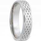 COI Tungsten Carbide Celtic Wedding Band Ring - TG2979