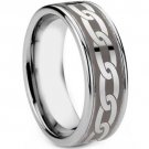 COI Tungsten Carbide Celtic Wedding Band Ring - TG763AA