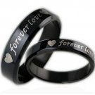 COI Tungsten Carbide Forever Love Wedding Band Ring - TG2915