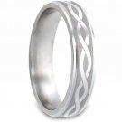 COI Tungsten Carbide Infinity Wedding Band Ring - TG2980