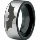 COI Tungsten Carbide BatMan Wedding Band Ring - TG4570