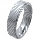 COI Tungsten Carbide Damascus Wedding Band Ring - TG4187AA