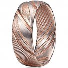COI Tungsten Carbide Damascus Wedding Band Ring - TG1566A