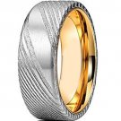 COI Tungsten Carbide Damascus Wedding Band Ring - TG3331AAA